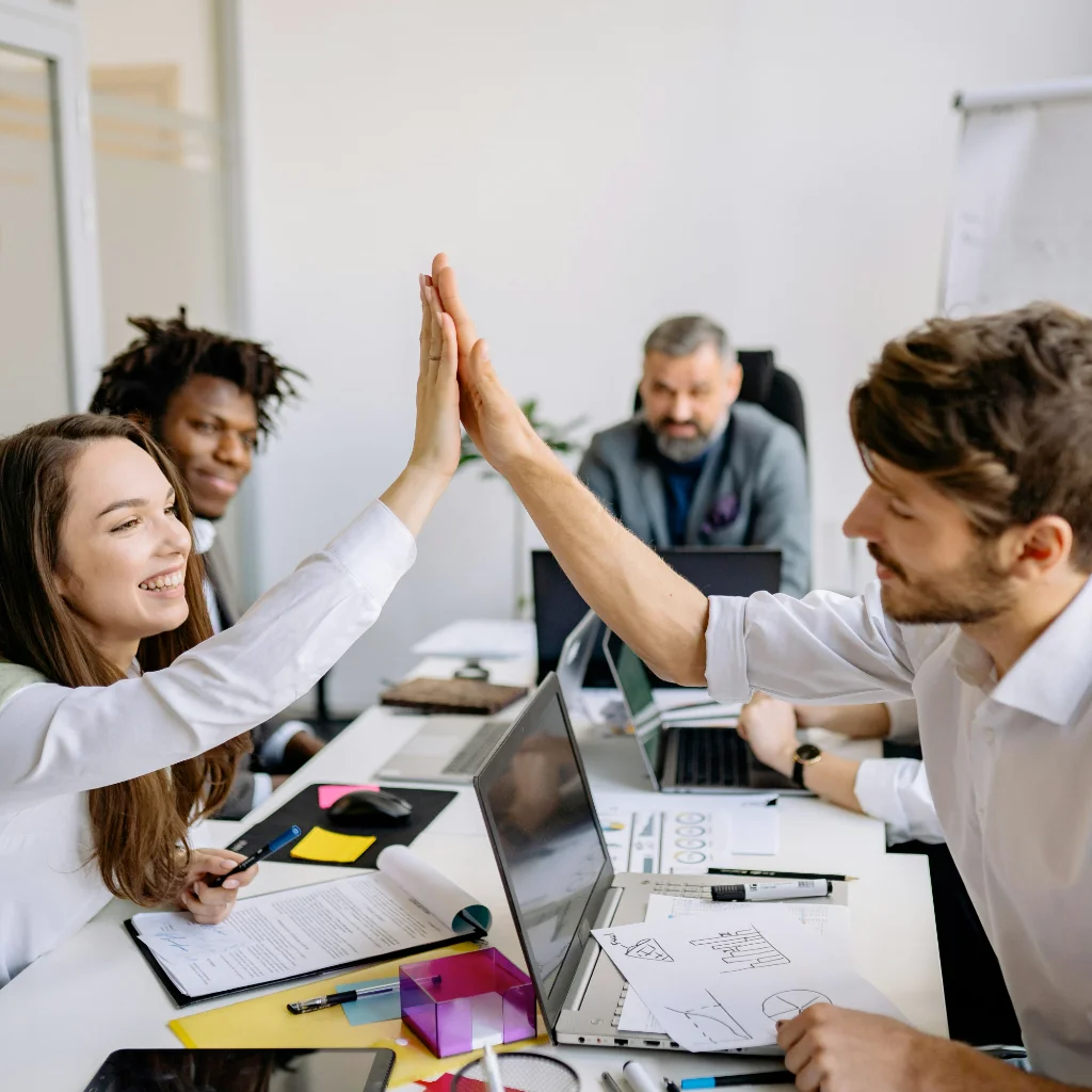 Office collaboration at Prakity Technologies